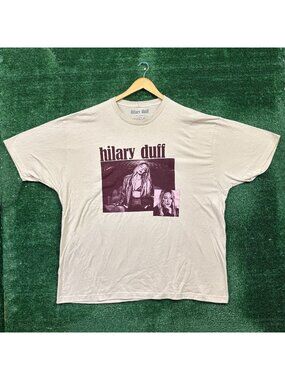 Hilary Duff Luck Or Something The Lucky Me Tour T-Shirt Size XXXL